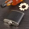 Imbuto per bottiglia di vino da whisky tascabile in acciaio inossidabile portatile da esterno