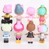 8pcs lote 9cm LOL Doll American PVC Kawaii Children Toys Anime Figuras de Ação Realista Reborn Dolls para meninas Aniversário de aniversário G4794484