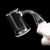 Evan Shore Quartz Banger 3mm thick bottom 25mm XL beveled edge Smoking nails Bucket 14mm 18mm Male Female for glass bong