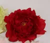 Diy flores artificiais peônia de seda cabeças de flor decoração de festa de casamento fontes de simulação de cabeça de flor falsas decorações para casa 15 cm ga230