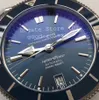 Orologio automatico da uomo con movimento Miyota Cal 9015, lunetta in ceramica blu, data, avventura, scoperta, sport in acciaio, 60 anni, GF Eta Fa246I