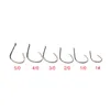 150 7381 Sport Circle Crochet High Carbon Steel Barbed Hooks Fishhooks Asian Carp Fishing Gear 200 Pieces Lot8541829