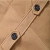 Trench coat da uomo classico fantasia stile britannico Cappotto doppiopetto da uomo Masculino Abbigliamento Giacche lunghe e spesse Cappotti Soprabito 4XL