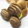 YUNTIAN Extensions de Cheveux Vague de Corps Brésiliens 100% Remy Bundles de Tissage de Cheveux Humains Strawberry Blonde Livraison Gratuite 3 bundles