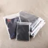 Sacs en plastique de fermeture à glissière refermable Vêtements Armoire Armoire Organisateur Bag dépoli clair épais épais de 1,6 mm pour chemises chaussettes sous-vêtements 14 tailles