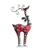 Högkvalitativ järn Creative Deers Sculpture Animal Craft for Home Hotel Club Bar Decoration and Wedding Giftlh02