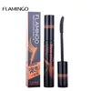 FLAMINGO Black Quick Dry Rimel Mascara Waterproof Makeup Colossal Curling and Thick Eyelash Mascara Volume Maquiagem