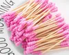 Nyaste Fashion Boxes Wool Cotton Swab Hälsa Bomull Swab Makeup Tool Bomull Bar Double Swab Applicators FB033