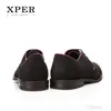 Размер 40 ~ 46 Марка XPER повседневная мужская одежда обувь на шнуровке носить удобные мужские свадебные туфли #YM86518BL / BU