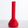 Tubo dell'acqua in silicone con stelo in silicone Raccoglitore di nettare in silicone Impianto petrolifero, narghilè, Narghilè in silicone portatile per tubo dell'acqua 454