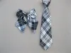 Barn Neck Tie Bowknot Sats 27 Färger Bowtie Jacquard Lazy Slips för student Paty Julklappar Gratis frakt