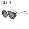 DSGN CO. 2018 Runde Sonnenbrille für Männer und Frauen Classic Retro Sunglass UnisexEyewear freies Verschiffen