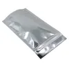 12x20 cm Translucent 50pcs/Lot Stand Up Aluminum Foil Zipper Food Storage Bags Mylar Foil Package Pouch for Snack Spice Mylar Bag