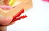Mini Primavera clipes prendedores de roupa bonito do projeto 35mm coloridos Pegs embarcações de madeira para pendurar roupas Photo Paper mensagem Cartões frete grátis