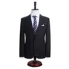 Combinação Preço Homens Mens Slim Fit Fit Ocasional Um Botão Homens de Negócios Noivo do Noivo Tuxedo Jaqueta e Calças para festa de casamento da festa noturna