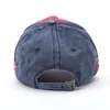 2018 Sommar Unisex Caps Casual Brev Justerbara utomhus Mens Baseball Caps Sun Hat Broken Hole Women's Baseball Cap Gray Blue