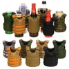 Gilet tattici Beer Molle Mini Gilet in miniatura Beverage Cooler Spallacci regolabili