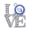 Immagine personalizzata Accetta borsa di studio ServSisterhood Finer Womanhood Since 1920 Zeta Phi Beta Dove Charms Society Ciondolo Membro5407885