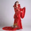 المرأة تقف طوق مزاجه النبيلة زائدة ملكة ملكة سلالة تانغ الملابس الصينية القديمة hanfu اللباس