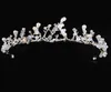 New bride's head ornaments, pearl water drill, crown bride and Princess Royal wedding dress accessories