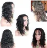 2022 Perruques de cheveux humains Full Lace pour femmes noires Brésilien Body Wave Front Gluless densité droite