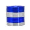 Smoking Pipes New mixed white thread Cigarette Mill diameter 40MM four layer zinc alloy grinder smoking set