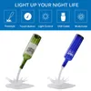 Neuheit Gießen Sie die Lampe LED-Nachtlicht Wein einschenken 3D wiederaufladbar USB Touch-Schalter Fantasie Weinflasche Dekoration Bar Party Lampe