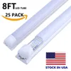 120W 8ft Shop Light T8 Tube V en forme de refroidisseur de refroidisseur à LED intégré Éclairage Double côtés de 8 FT FA8 FA8 SIMPLE PIN LUMIÈRES FLUORES