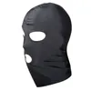 Fetish Mask Hood Sexy Lingerie Toys Open Mouth Eye Bondage Cosplay Slave Punish Headgear Adult Sex Products