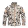 511 chaqueta táctica softshell para hombre, abrigo impermeable, piel de tiburón, Sudadera con capucha suave, servicio de caza, negro