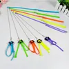 Verstelbare trainingswandeling vogel papegaai riem lopende kabel nylon tractie touw harnas reptile haged harnas riem veelkleurig huisdieren speelgoed