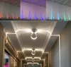 LED Okno Parapeta Doorframe Floodlight Hotel Aisle Corridor Curved Arc Line Lamp Lampa Ray Lampa LLFA