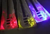 En Kalite Fabrika Özel 4 String Elektrik Bas Gitar LED 3 Renkli Lightin Gerçek PO Şovu ile Şeffaf Akrilik Gövde 10279351189