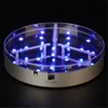 15CM Diameter Remote Controlled Multicolors RGB Mini LED Light Base For Glass Smoking Shisha Hookah Light D2.0