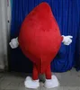 2018 Alta calidad caliente Buena visión y buena ventilación un disfraz de mascota de batata roja para que lo use un adulto