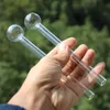 Pyrex Burner Tube - 7.8 Inch Transparent Glass Oil Pipe for Easy Burning & Clear Viewing - Heat-Resistant & Durable for Long-Term Use - Ideal for Smoking Oils, Concentrates, and More!