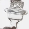 Perfect Spin węglowodan szklany szklany cyklon bąbelek riptide przezroczyste fioletowe różowe brązowe czapki do hakahs 25 mm kwarcowe paznokcie paznokcie dab rig bong bong
