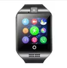Smart-Uhren Q18 Bluetooth Smartwatch für Apple iPhone IOS Samsung Android-Telefon mit SIM-Karten-Slot Armbänder Smart Watch
