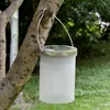 Waterproof Solar Power Garden Hanging Lamp Cylinder Lanterns LED Landscape Path Outdoor Patio Holidays Decoration Lightmping Dropl2329091