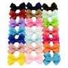 80pcllot 24 -calowy mini cukierki Kolor Grosgrain Ribbon Bows Mała Cheer Bow Kids Butique Hair Bow Akcesoria 6464246670