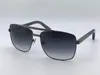 Hombres vintage al aire libre gafas de sol actitud clssic metal plata marco cuadrado uv 400 gafas de protección con caja naranja