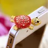 1 Uds Universal 3,5mm Kawaii Turtle Anti polvo enchufes auriculares Jack polvo enchufe para Xiaomi Sumsung Iphone accesorios de teléfono móvil 028