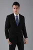 Senaste design Gray Men Suits Blazer Business Wedding Suits Slim Fit Prom Formal skräddarsydd smoking