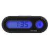 CARGOOL 2 in 1 Car Dashboard Digital Clock Adjustable LED Backlight Auto Thermometer Vehicle Temperature Gauge Black15625763