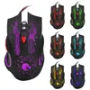 Alta Qualidade 5500dpi LED Backlight Óptica 6D USB Wired Gaming Mouse Ergonômico Pro Gamer Jogos de Computador Ratos para PC Laptop