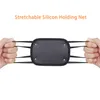 Universal Car Neadrest Mount Silicon Holder i 7 till 10 tum Brandtabletter