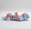 DHL libre Recién nacido Cuerpo completo de silicona muñecas reborn Baby Muñecas Reborn Handmade Reborn 11 pulgadas Real Girl Baby Girl Silicone Realistic Do