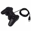 Trillingen Bekabelde USB-controller Gamepad Joypad voor WinXP/Win7/Win8/Win10 Voor PC Computer Laptop Zwart Game Joystick DHL FEDEX UPS GRATIS VERZENDING