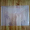 500 PCS/LOTS grand plastique Transparent A4/A5 dossiers fichier sac Document tenir sacs dossiers classement papier stockage bureau fournitures scolaires