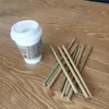 23 cm ekologiczny bambusowy słomka wielokrotnego użytku do picia Słomka Czyszczenie szczotki torby na imprezę przyjęcie narzędzia picia napoje napoje słomki najwyższej jakości